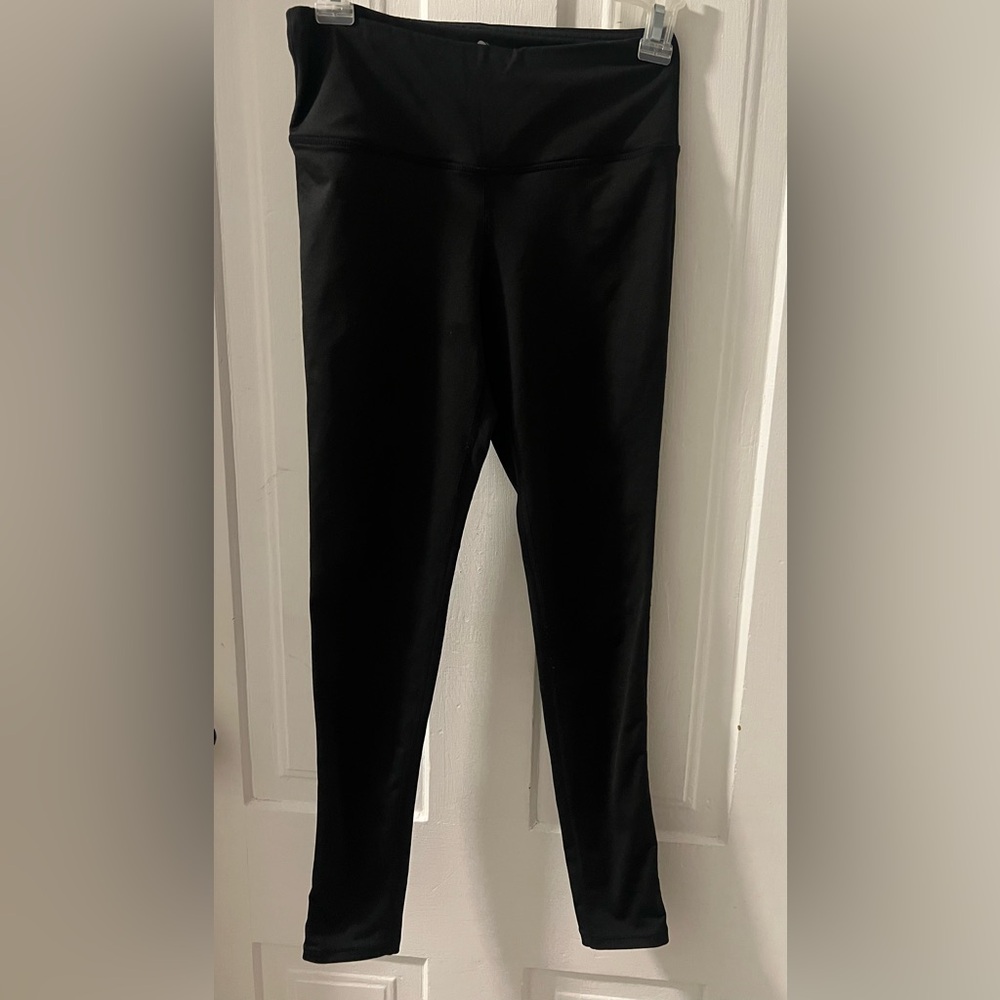 Tesla Black High-Waisted Leggings